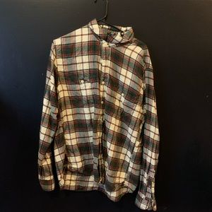J. Crew. Flannel button down